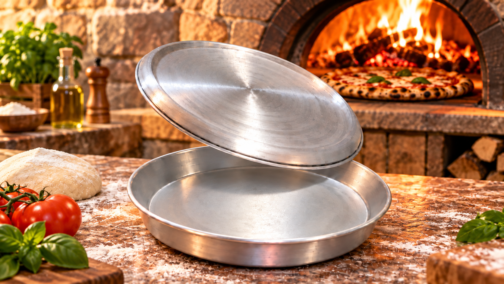 Pan Pizza Tavaları ve Kapakları
